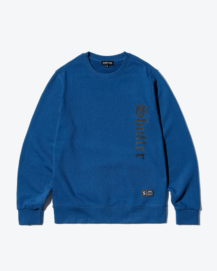 [셔터] REALITY 스웨트 셔츠 (DEEP BLUE)