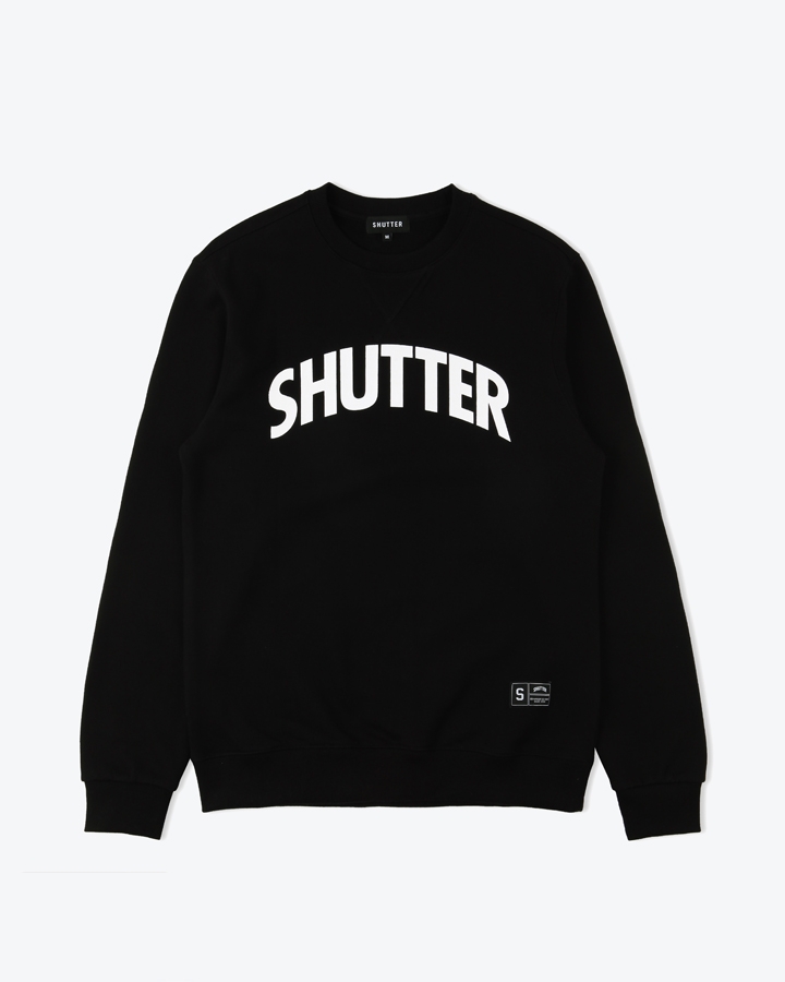 [셔터] 3M LOGO 스웨트 셔츠 (BLACK)